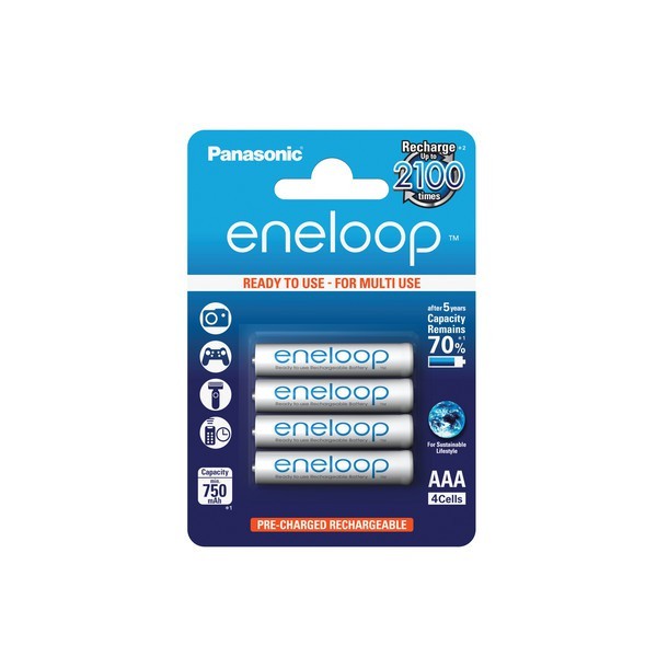 4x Panasonic eneloop Batteri til Panasonic KX-TG8151