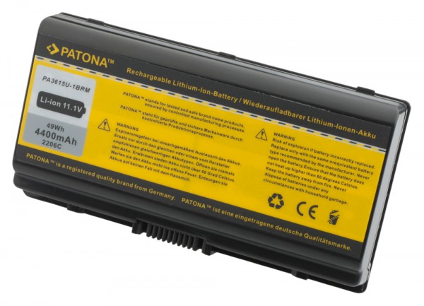 Batteri til Toshiba PA3615U PABAS115 PA3615U-1BRS PA3615U-1BRM