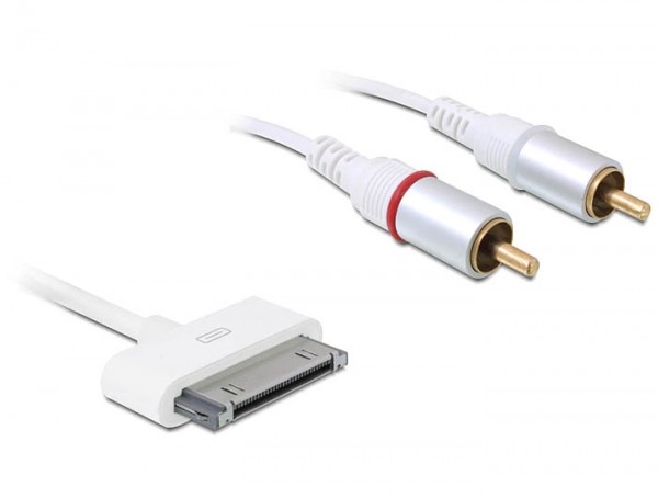 Stereo RCA-lydkabel Dock til iPad 3 32Gb