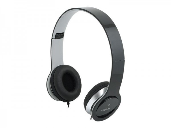 LogiLink Stereo hovedtelefoner sort til Samsung Galaxy Tab 2 7.0