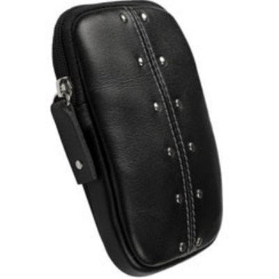 Krusell læder taske sort til Nikon Coolpix S02