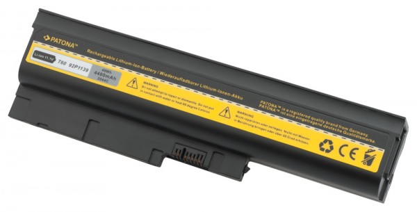 Batteri til IBM Lenovo ThinkPad T61 T60 R61 4400mAh