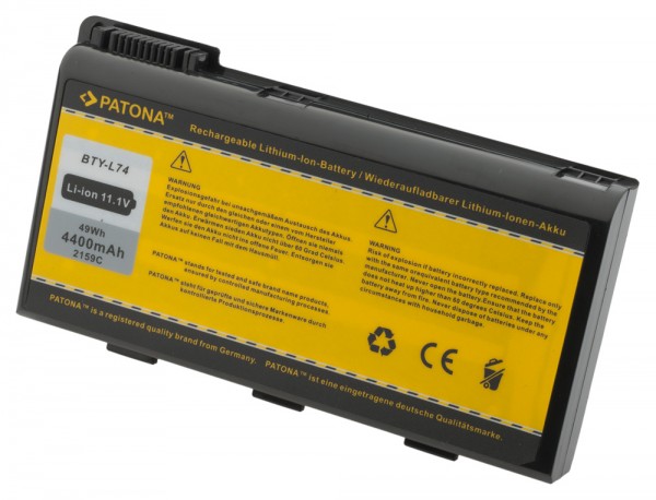 Batteri til MSI A5000 A6000 A6200 CR600 CR620 CR700 BTY-L74 BTY-L75  