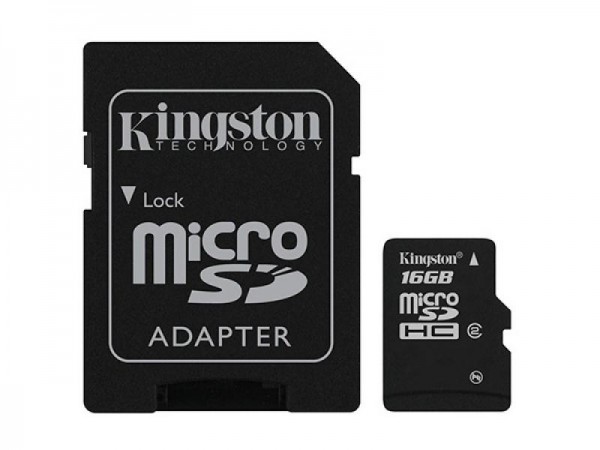 16gb micro SDHC hukommelseskort til digital kamera