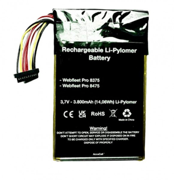 Batteri til Webfleet Solutions PRO 8475